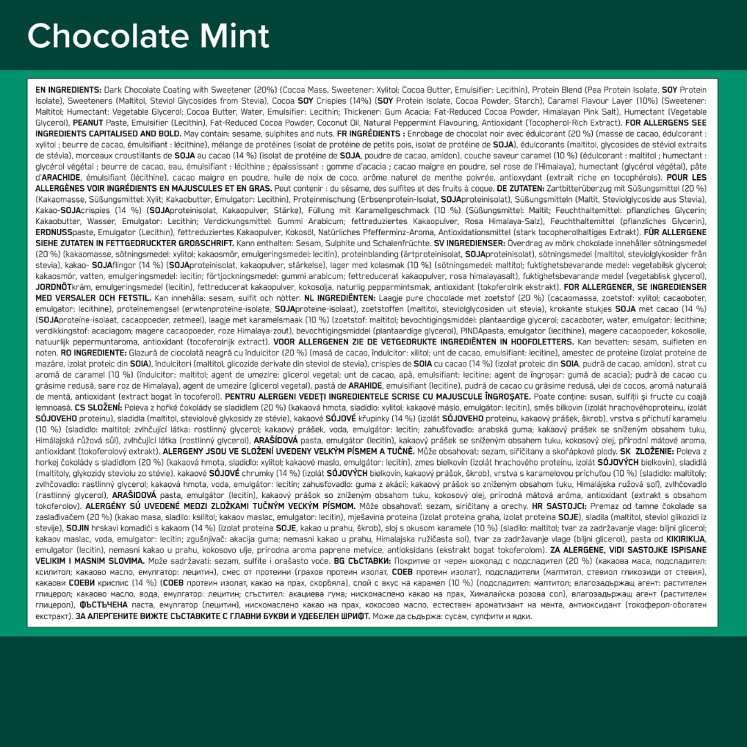 Optimum Nutrition Plant Bar 12x60g - Choc Mint