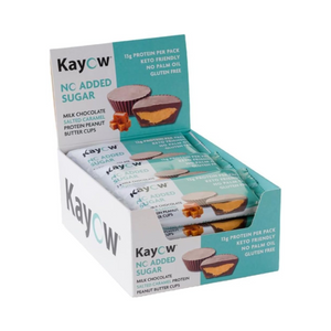 Kayow Nutrition Peanut Butter Cups 12x44g - Salted Caramel