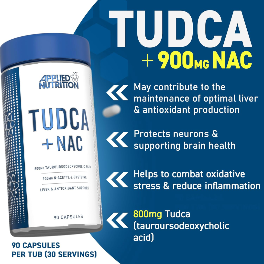 Applied Nutrition Tudca + Nac 90 Caps