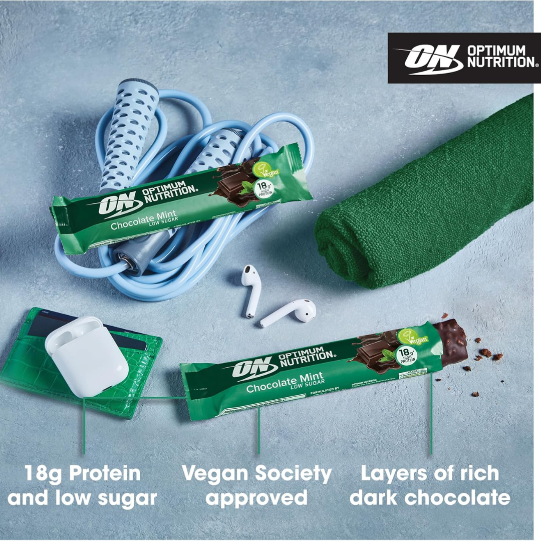 Optimum Nutrition Plant Bar 12x60g - Choc Mint