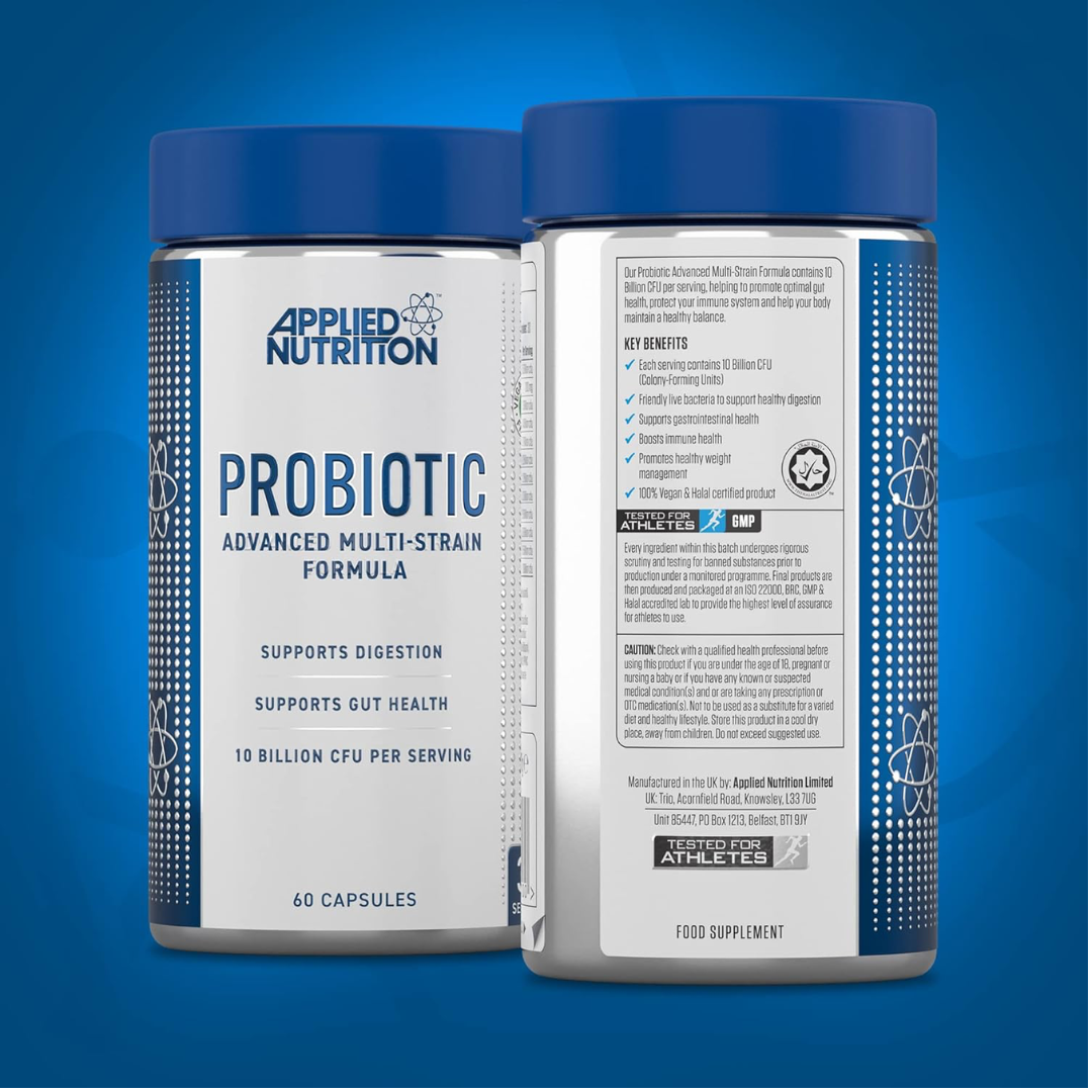 Applied Nutrition Probiotic Advanced Multi-Strain Formula 60 Caps