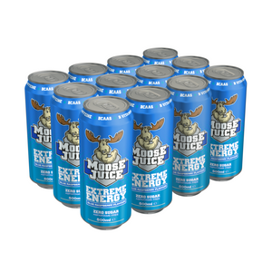 Muscle Moose Moose Juice 12x500ml - Blue Raspberry
