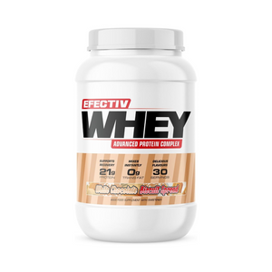 Efectiv Nutrition Whey Protein 900g - White Chocolate Biscuit Spread