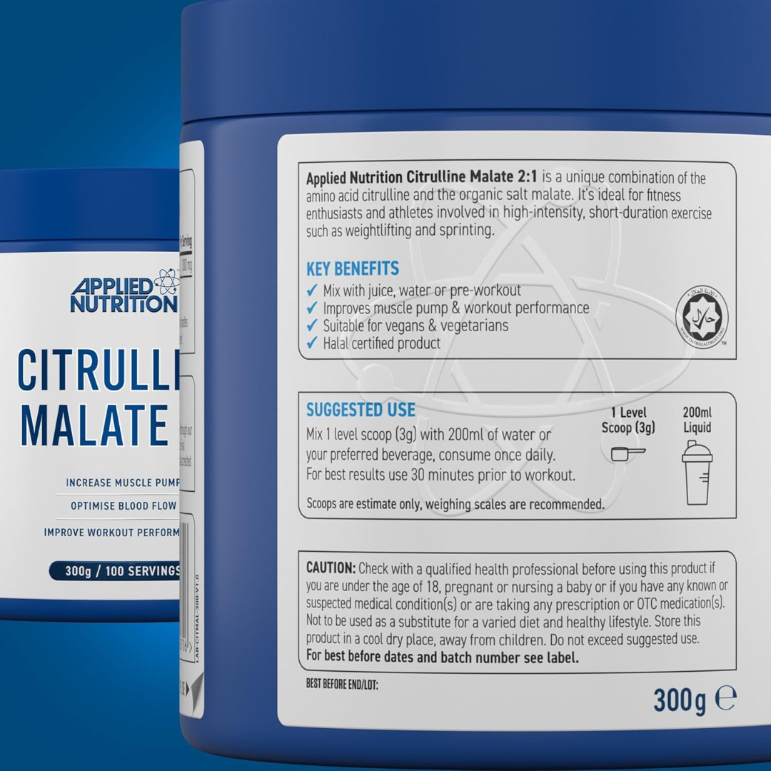 Applied Nutrition Citrulline Malate 300g Unflavoured