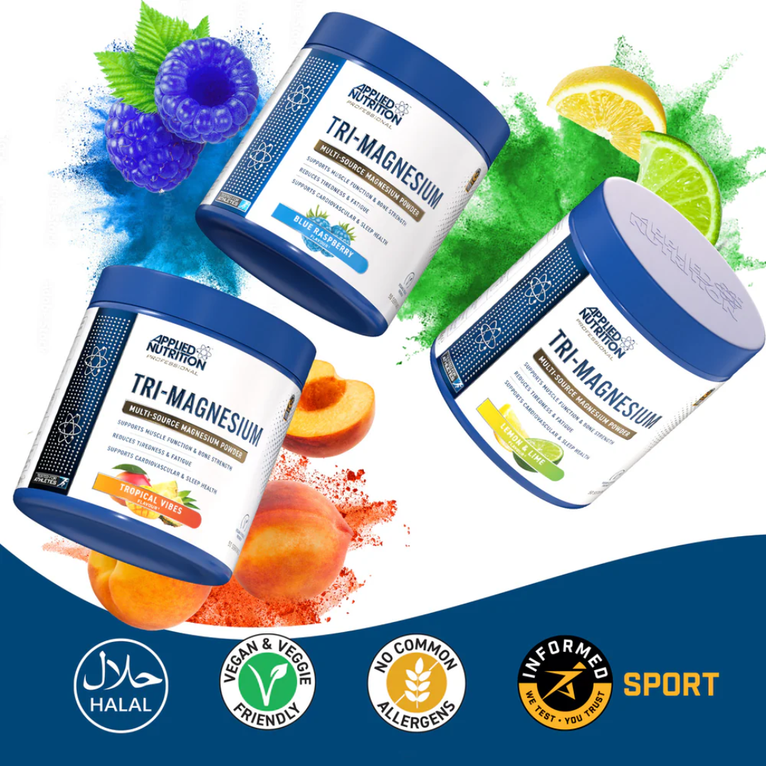 Applied Nutrition Tri-Magnesium Powder 200g - Tropical Vibes