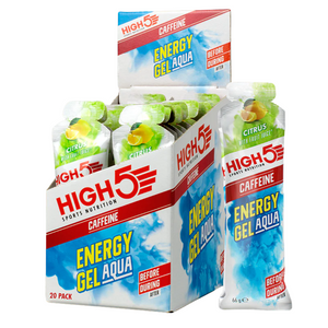 HIGH5 Energy Gel Aqua Caffeine 20x66g - Citrus