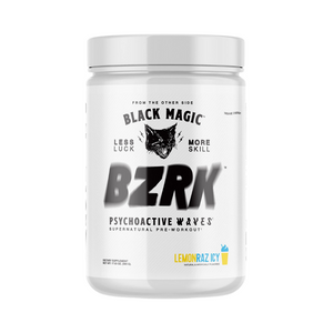 Black Magic BZRK Pre-Workout 25 Servings - Lemonraz Icy