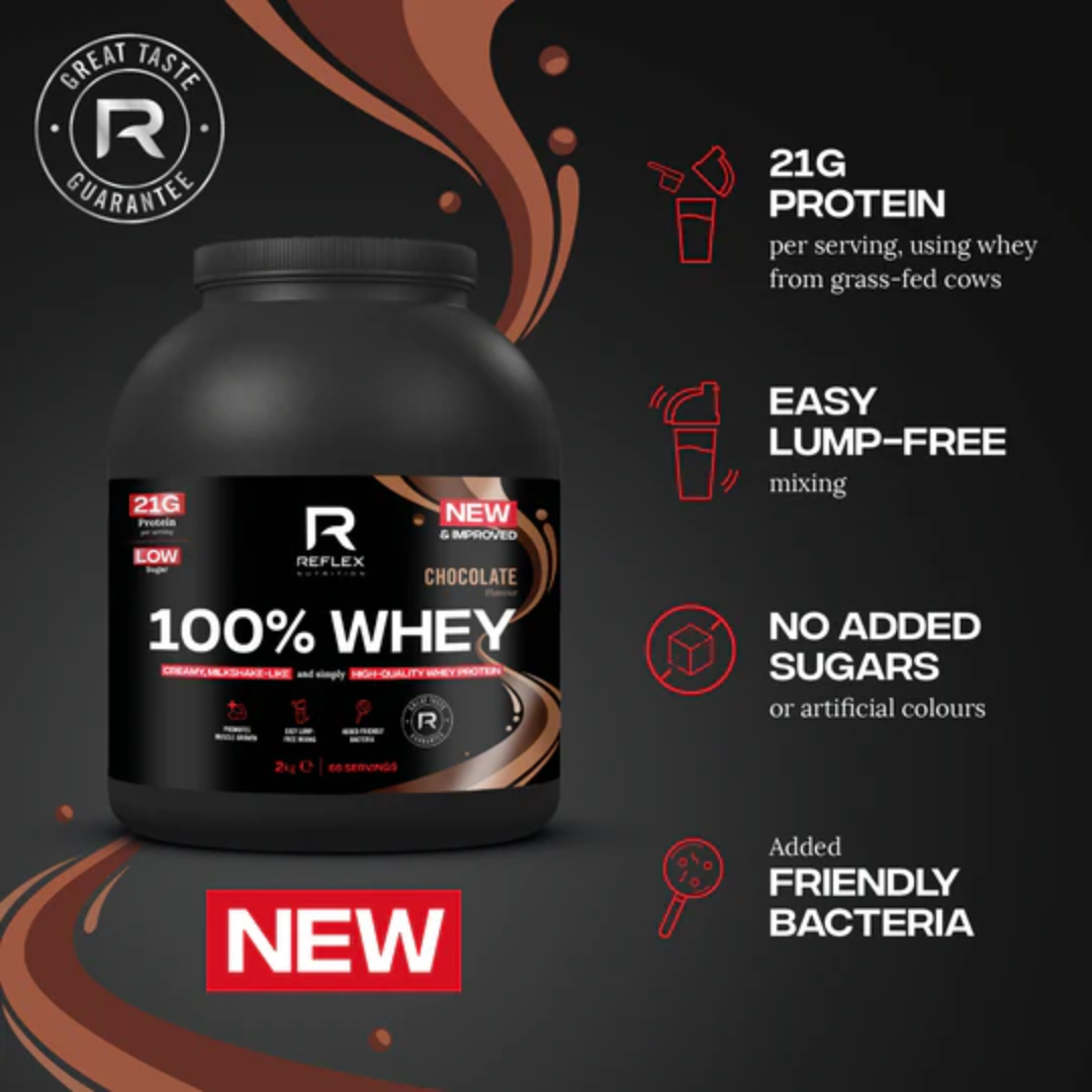 Reflex Nutrition 100% Whey 720g - Vanilla