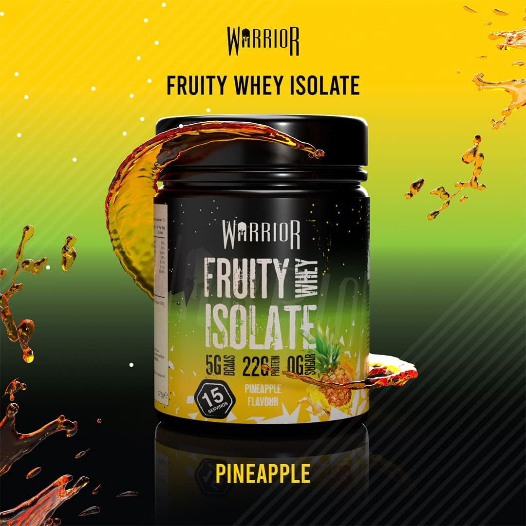 Warrior Fruity Whey Isolate 375g - Pineapple