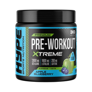 HYPE Pre Workout Powder 300g - Apple & Blueberry