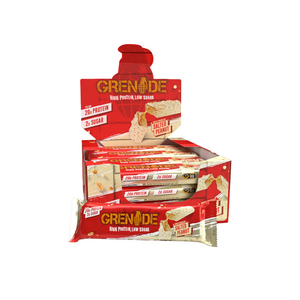 Grenade Protein Bar 12x60g - White Chocolate Salted Peanut