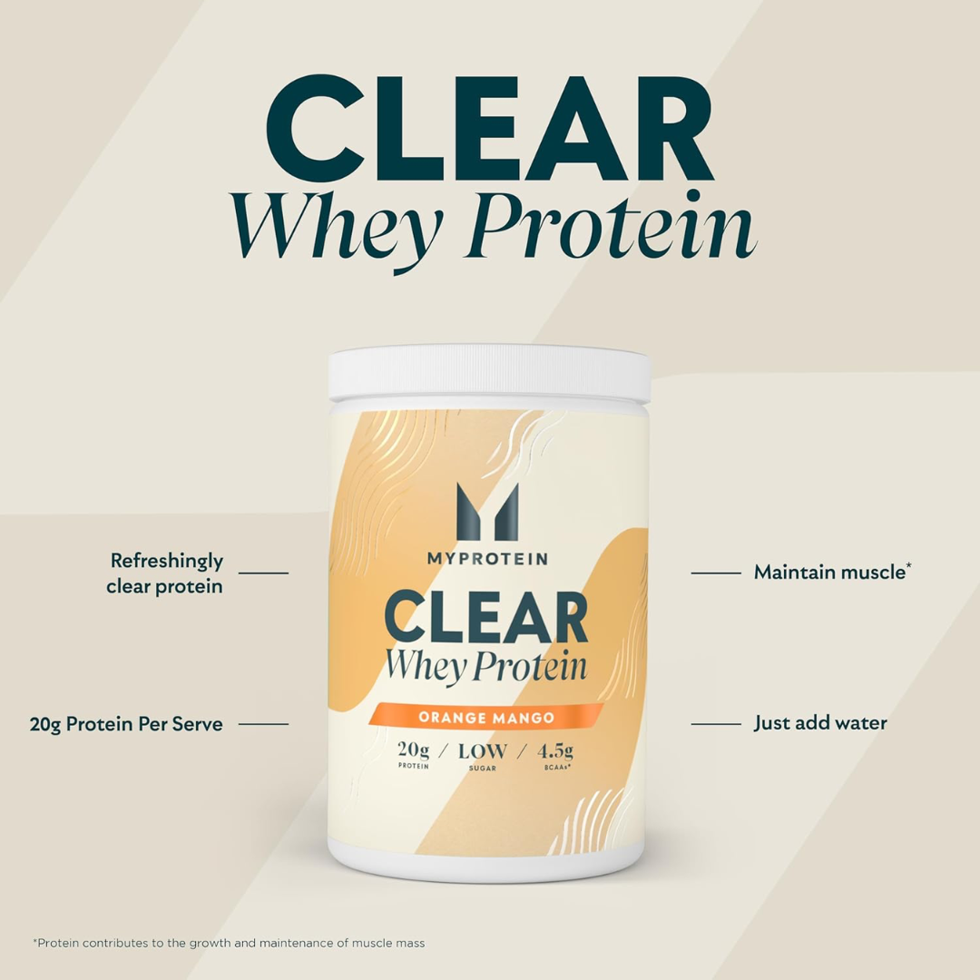 MyProtein Clear Whey Isolate 500g - Cranberry & Raspberry