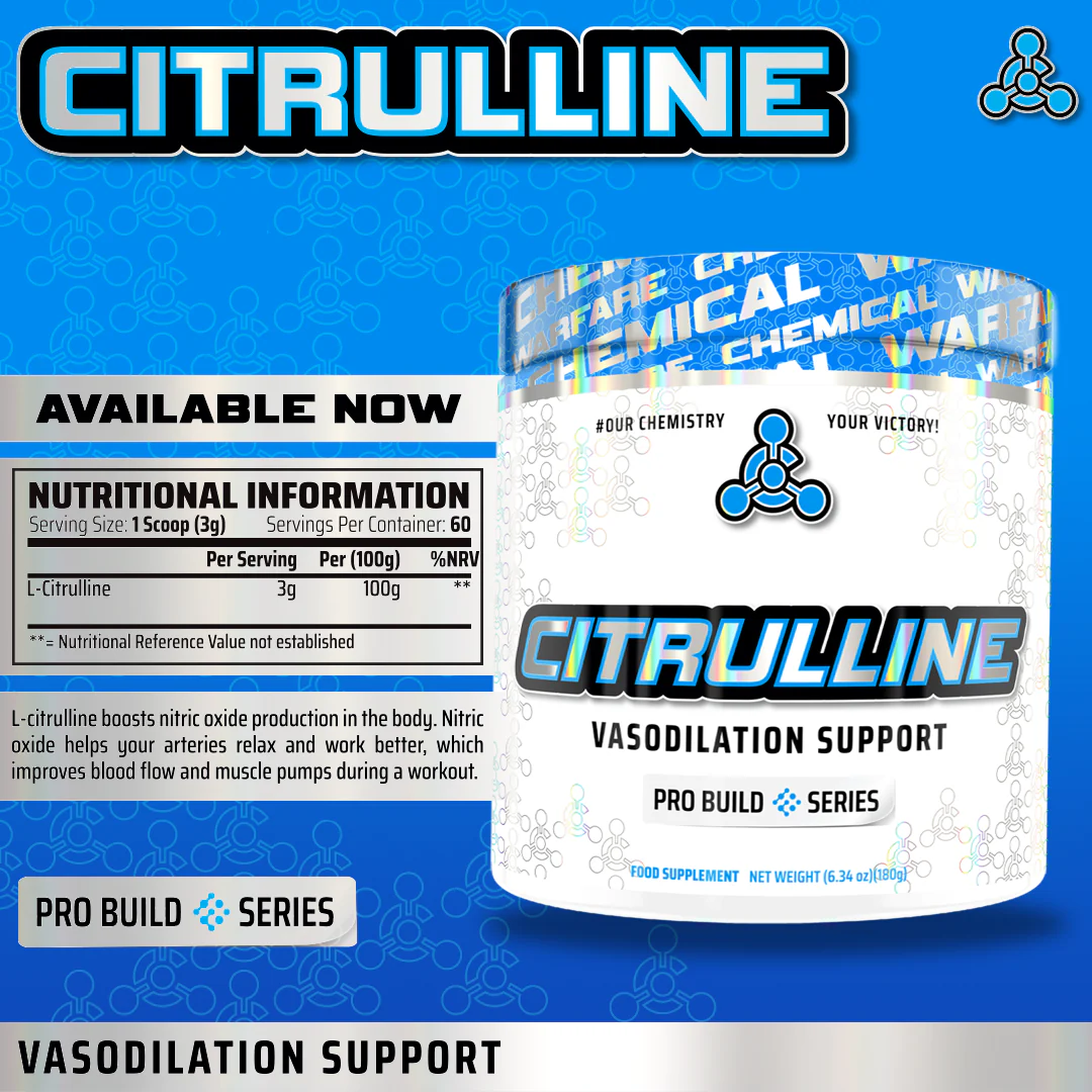 Chemical Warfare Citrulline 180g