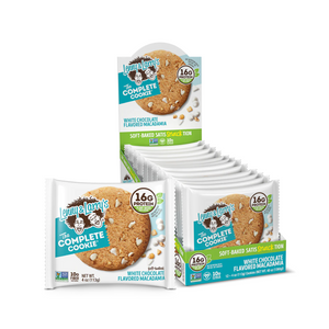 Lenny & Larry's The Complete Cookie 12x113g - White Chocolaty Macadamia