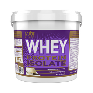 NutriSport Whey Protein Isolate 5kg - Vanilla