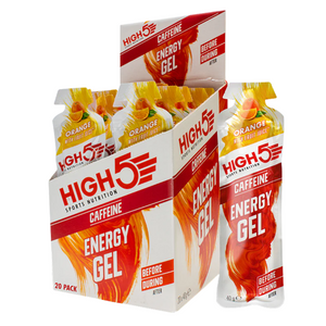 HIGH5 Energy Gel Caffeine 20x40g - Orange