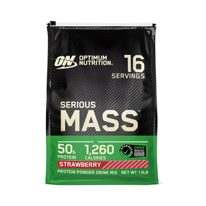Optimum Nutrition Serious Mass 5.45kg - Strawberry