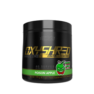 EHP Labs OxyShred Hardcore Ultra Concentration 40 Servings - Poison Apple