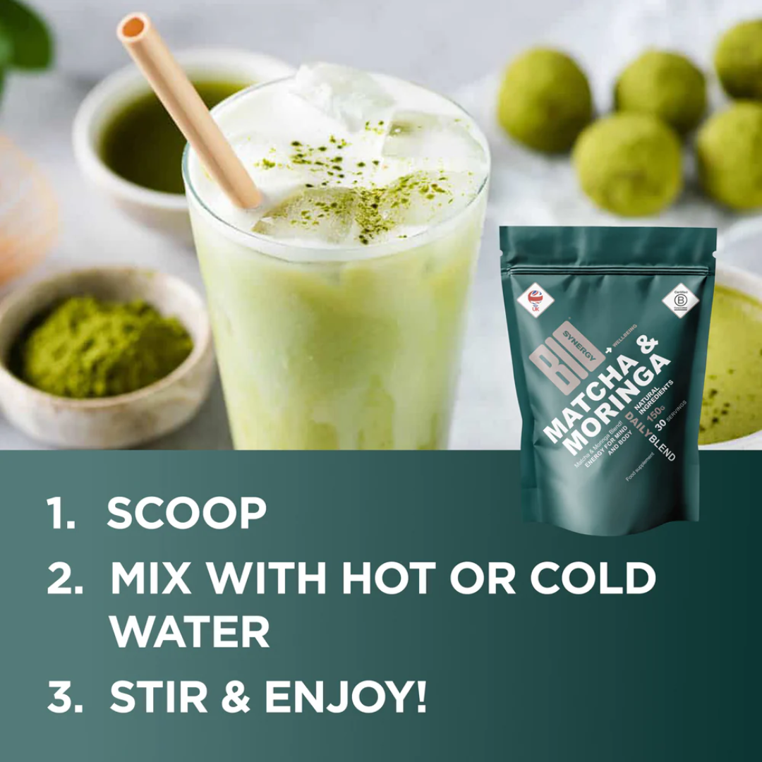 Bio-Synergy Matcha & Moringa 150g