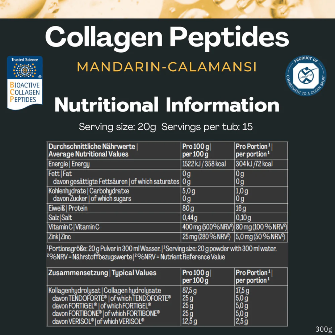 MaxiNutrition Collagen 300g Mandarin & Calamansi