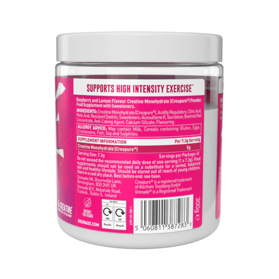 Grenade Creatine 300g Pink Razzberry