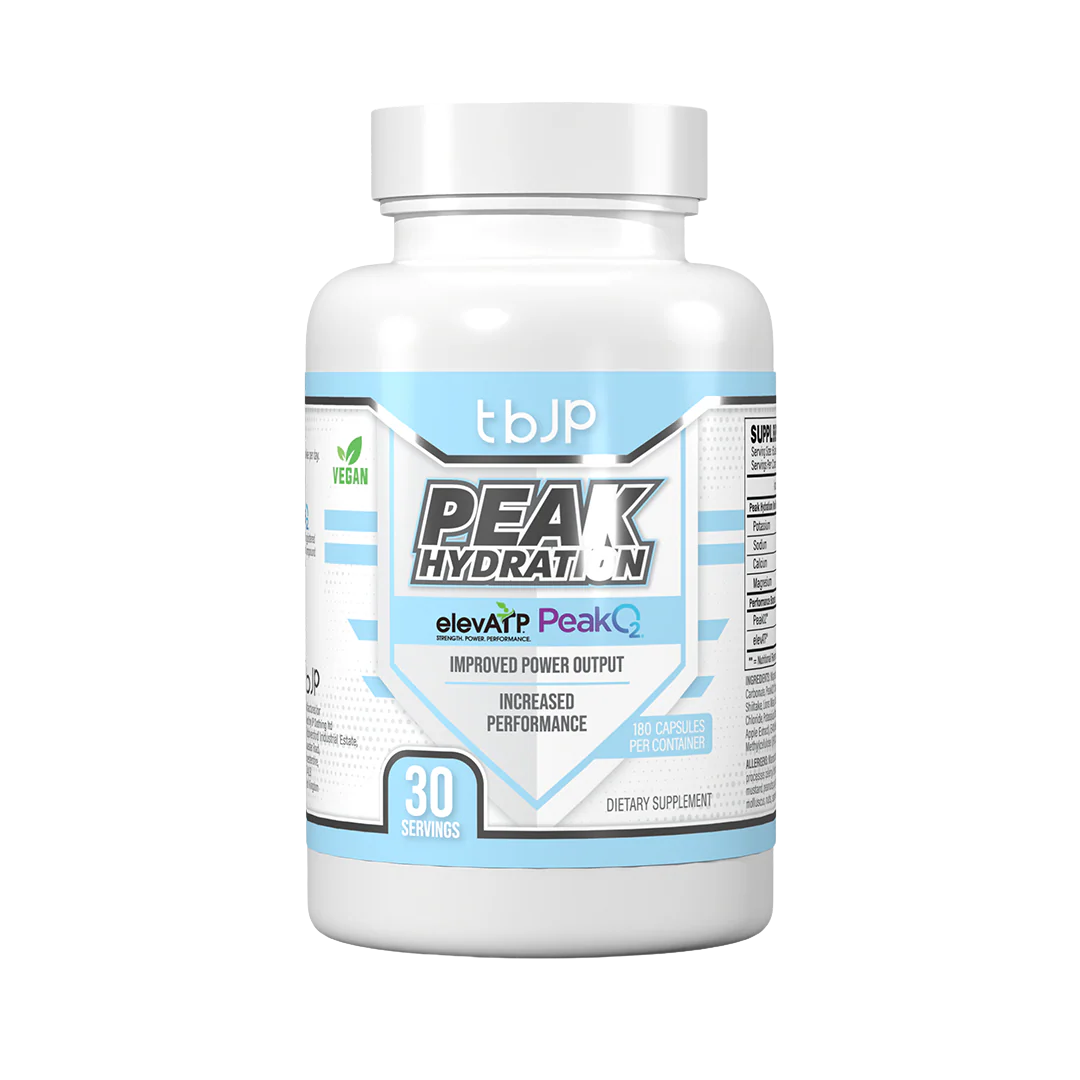 Trained By JP Peak Hydration 180 Caps