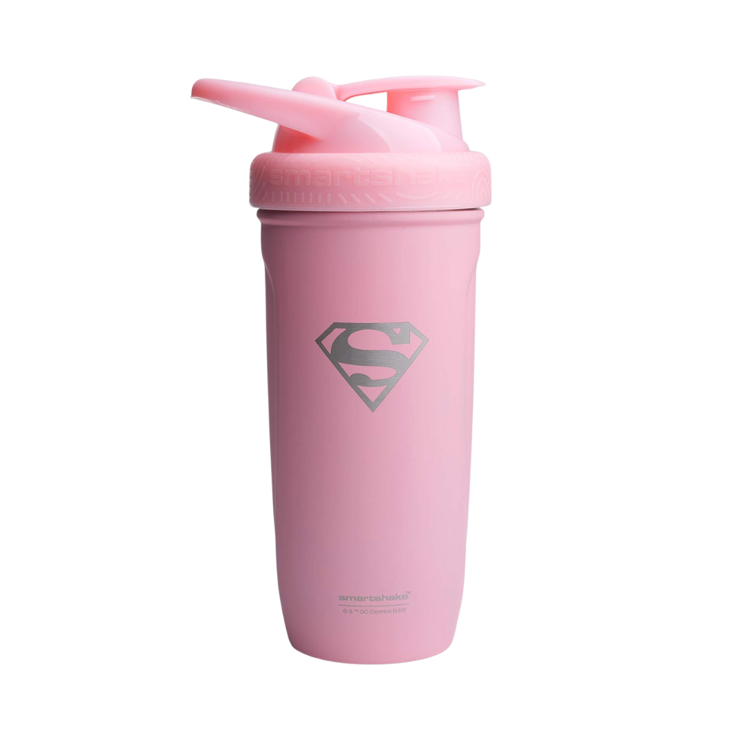 SmartShake Reforce Steel Shaker 900ml DC Supergirl