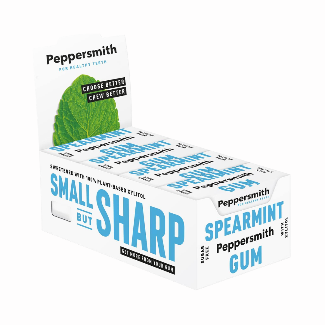 Peppersmith Chewing Gum 12x15g Spearmint