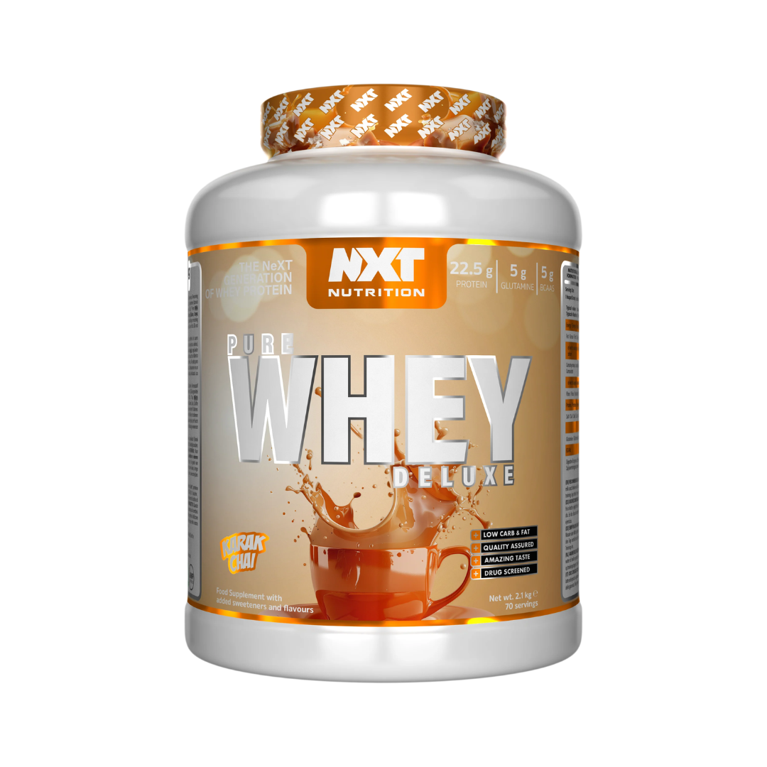 NXT Nutrition Pure Whey Deluxe 2.1kg Karak Chai