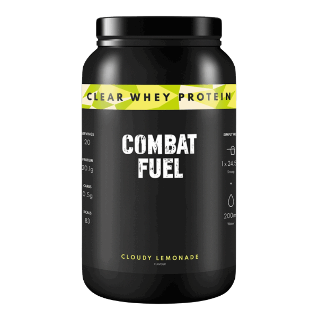 Combat Fuel Clear Whey Protein 490g Cloudy Lemonade