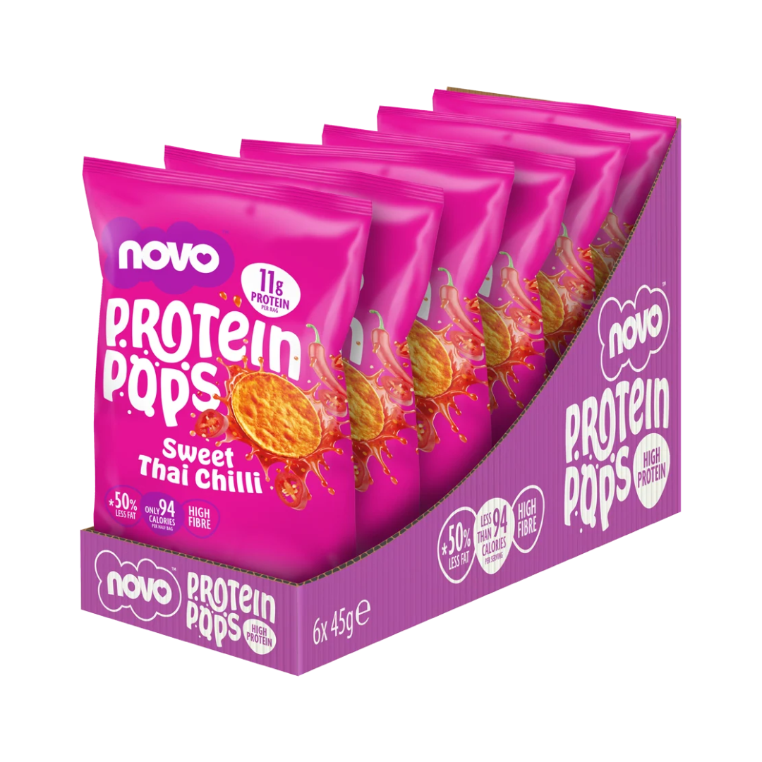 Novo Nutrition Novo Protein Pops 6x45g Sweet Chilli