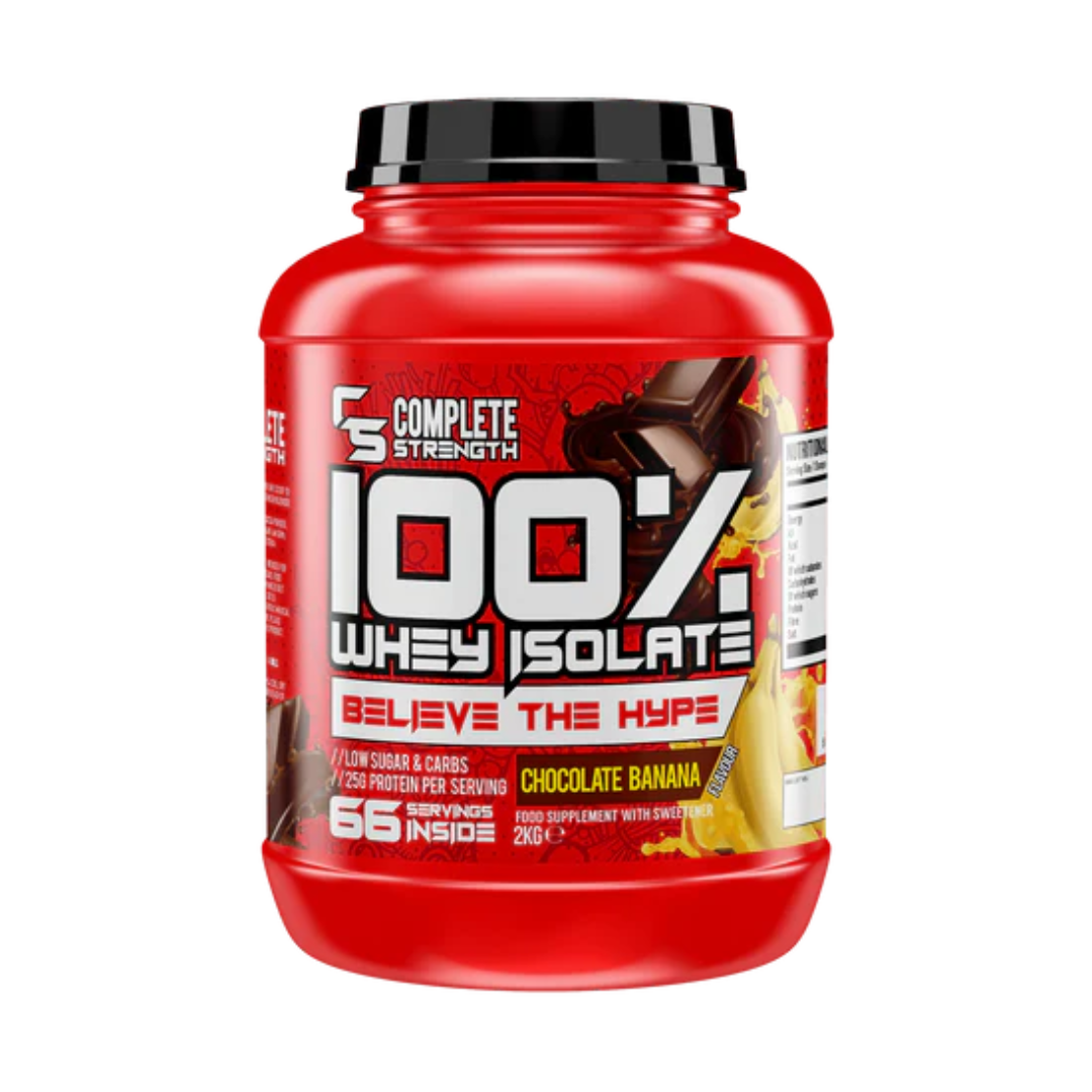 Complete Strength Whey Isolate 2kg Chocolate Banana