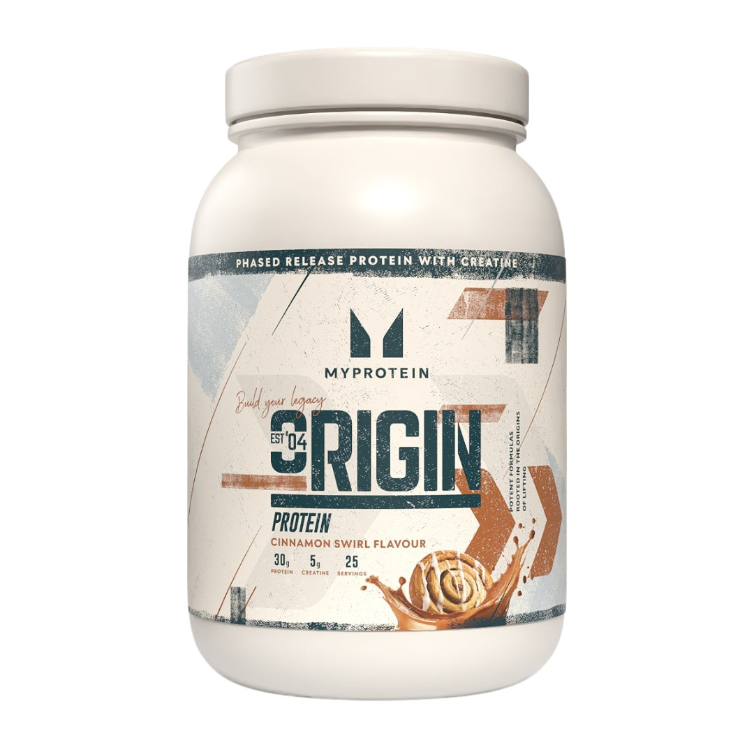 MyProtein Origin Protein (with Creatine) 1.13kg Cinnamon Swirl