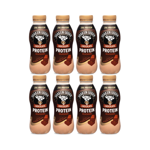Shaken Udder Protein Milkshake 8x330ml Chocolate