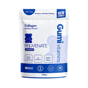 Gumi Vitamins REJUVENATE - Collagen Gummies 300g Blueberry