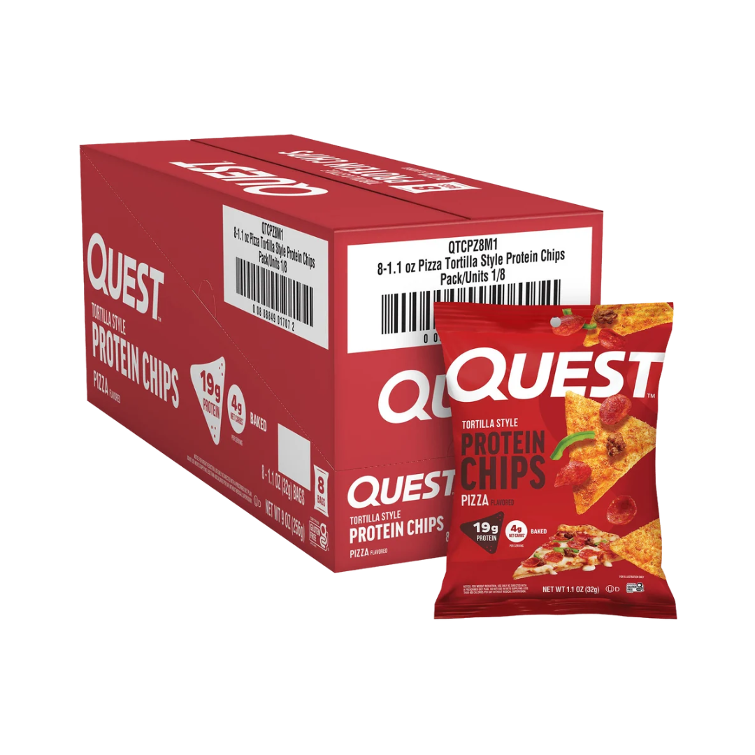 Quest Nutrition Protein Chips 8x32g Pizza