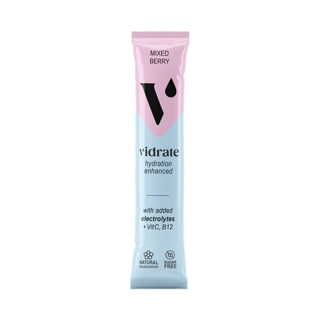 Vidrate Hydration Powder 10x3g Mixed Berry