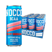 NOCCO BCAA 12x330ml - Berry Rhubarb
