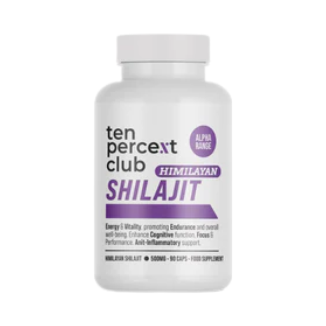 The Ten Percent Club Himalayan Shilajit 90 Caps