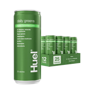 Huel Daily Greens RTD 12x330ml Apple, Cucumber & Mint