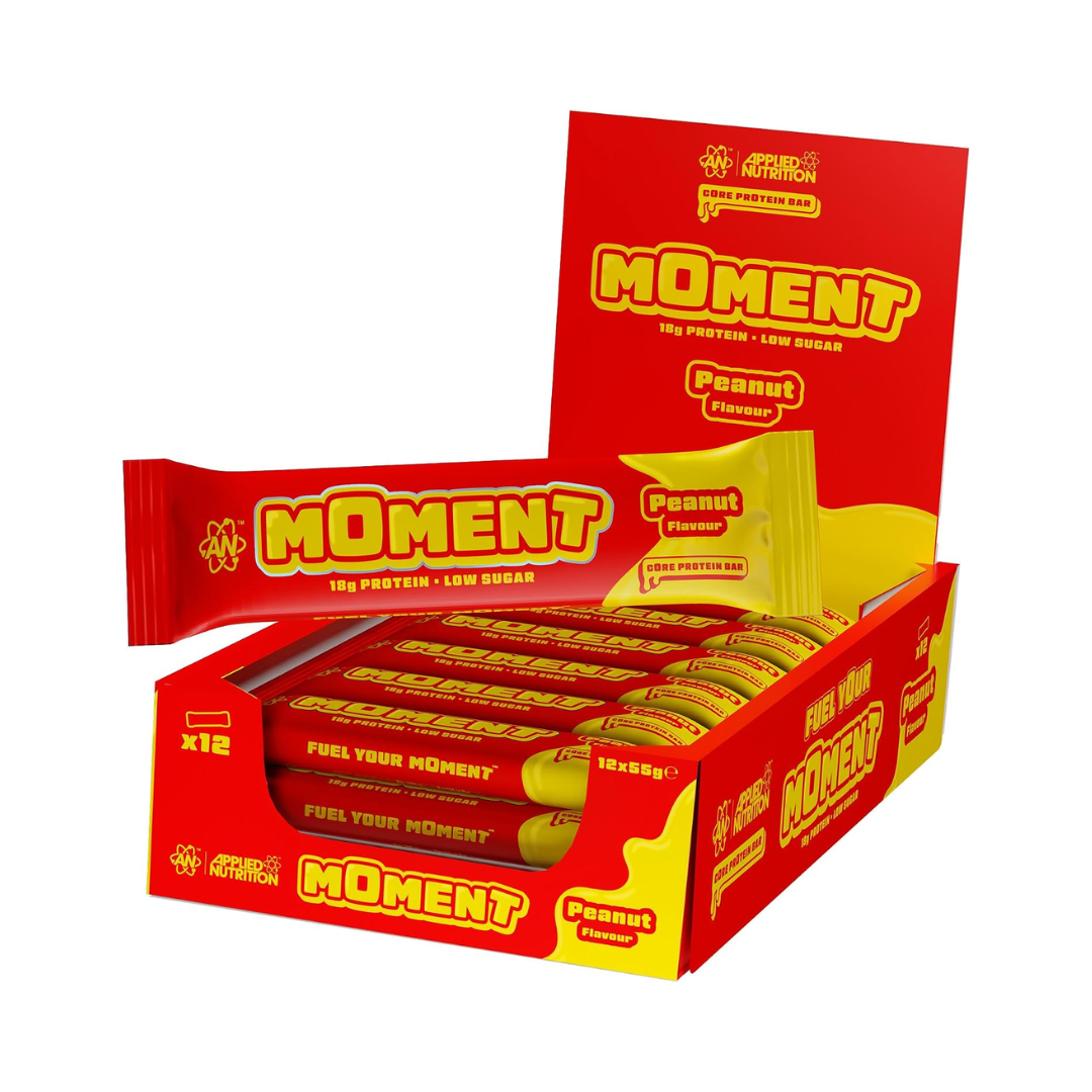 Applied Nutrition Moment Protein Bar 12x55g Chocolate Peanut