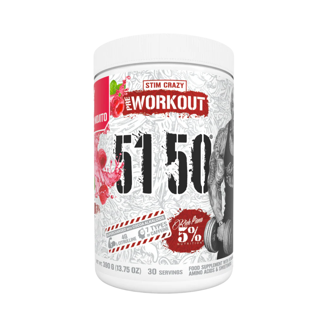 Rich Piana 5% Nutrition 5150 Legendary Series 465g Raspberry Mojito