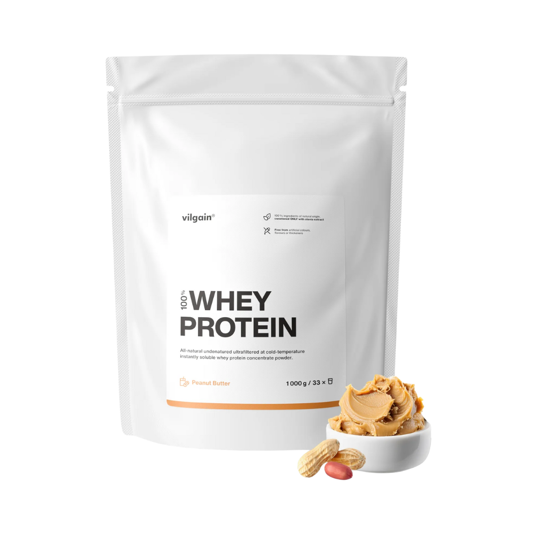 Vilgain Whey Protein 1000g Peanut Butter