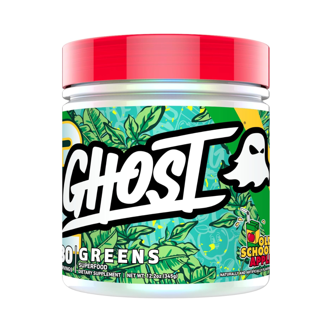Ghost Greens 330g Juice Box / Old School Apple