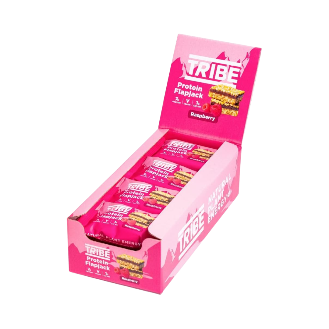 Tribe Protein Flapjack 12x50g Raspberry