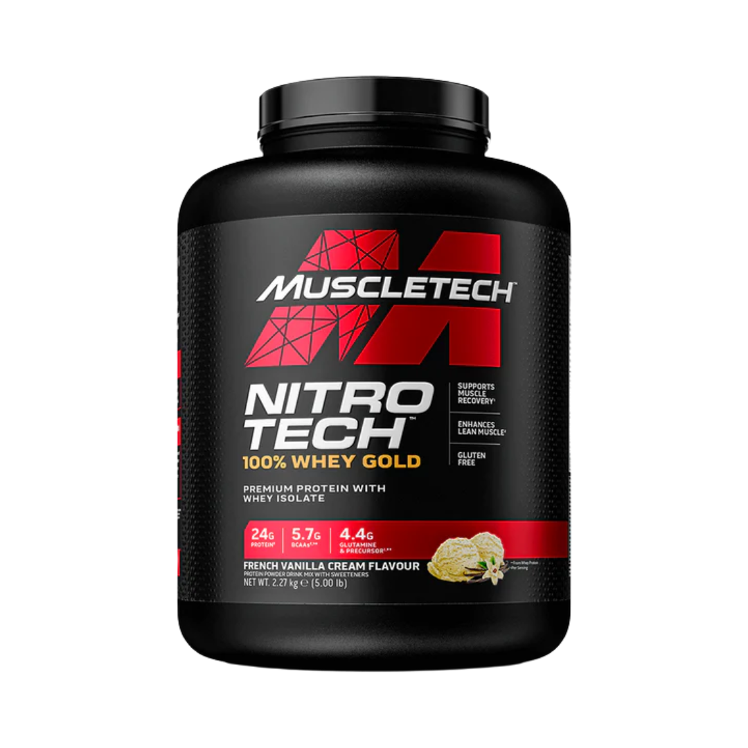 Muscletech Nitro Tech 100% Whey Gold 2.27kg Vanilla Cream