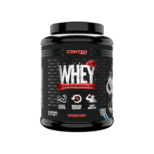 Conteh Sports Whey Elite 1980g Cookies and Cream