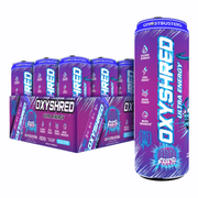 EHP Labs OxyShred Ultra Energy Drink RTD 12x355ml Ecto Freeze (Ghostbusters)
