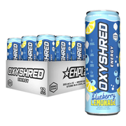 EHP Labs OxyShred Ultra Energy Drink RTD 12x355ml Blueberry Lemonade