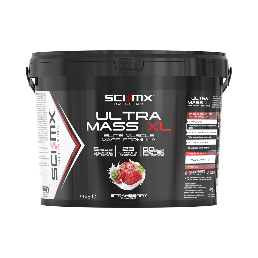 SCI-MX Ultra Mass XL 4kg Strawberry